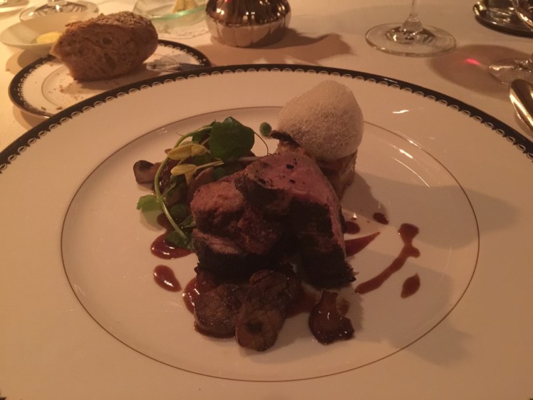 Veal with Black Truffles and Sauce Perigord