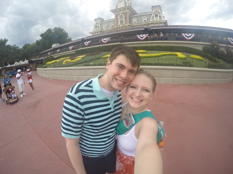 And for good measure, our first Disney park selfie on our Honeymoon!