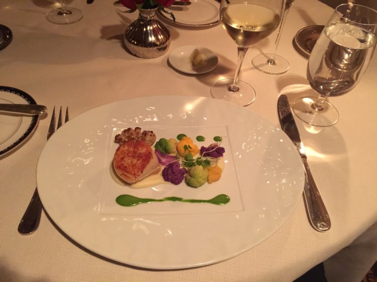 Seared Maine Diver Scallop with Roasted Cauliflower