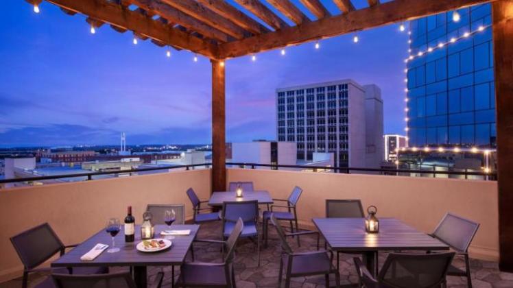 Embassy Suites by Hilton Fort Worth Downtown rooftop dining